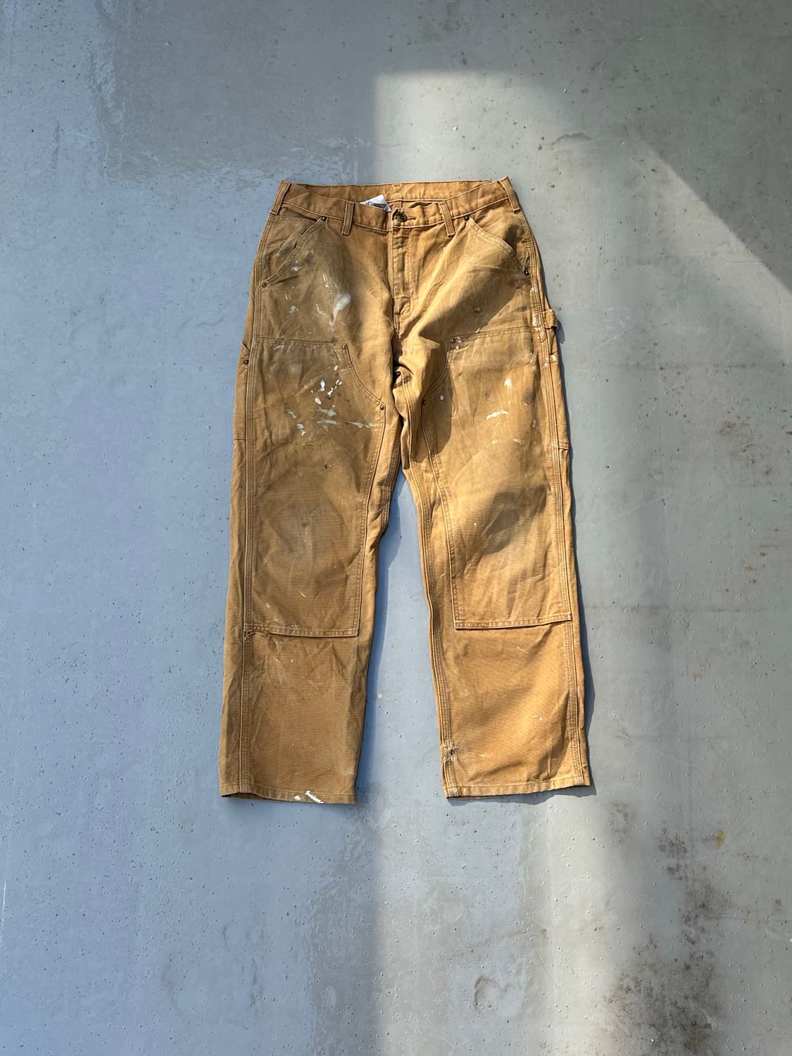 [칼하트] •Carhartt Double Knee B136-BRN 상품이미지1