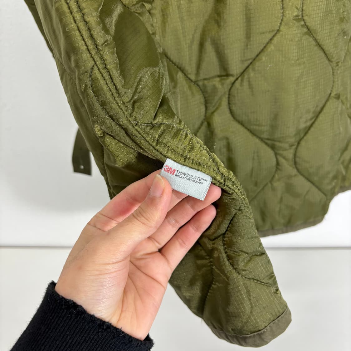 FREE 3M 신슐레이트 카키 깔깔이 내피 상품이미지3