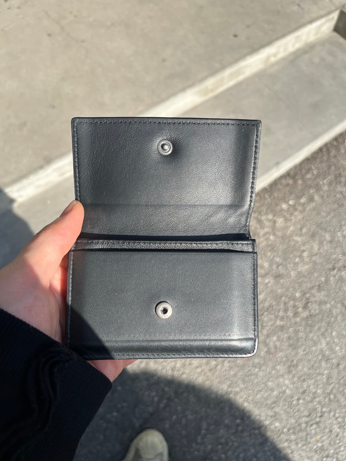 보테가베네타 인트레치아토 플랩 남성 카드지갑 상품이미지4