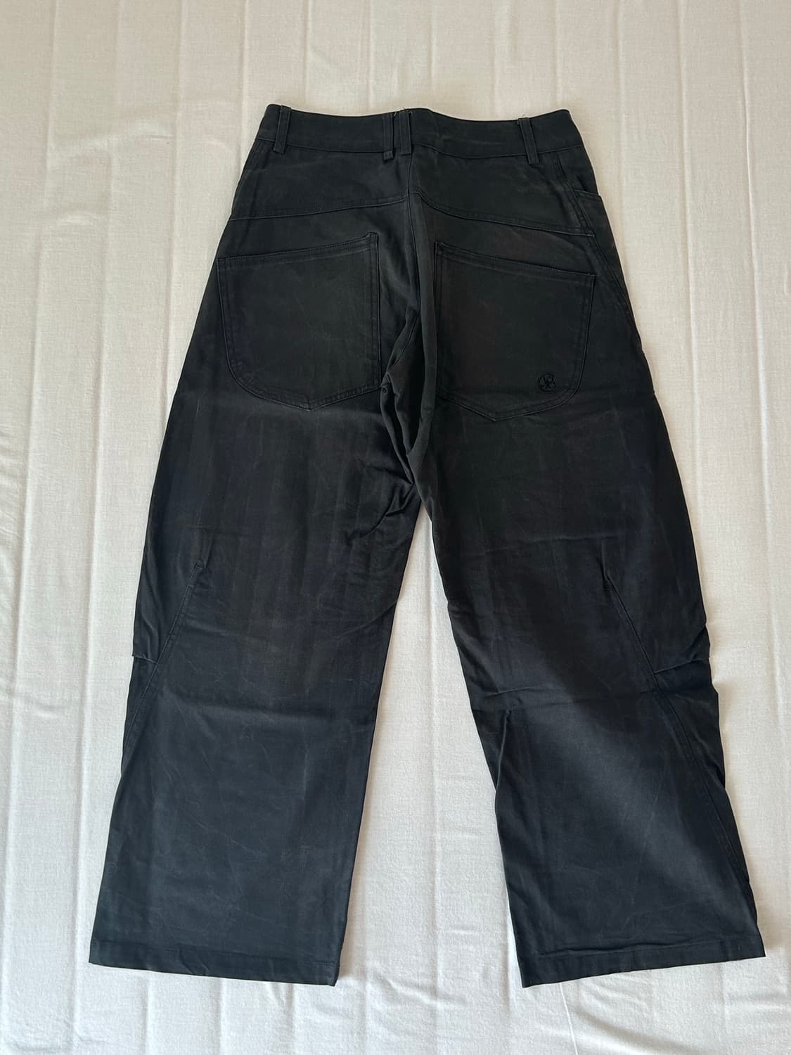 Yiyae 새들팬츠 차콜 상품이미지3