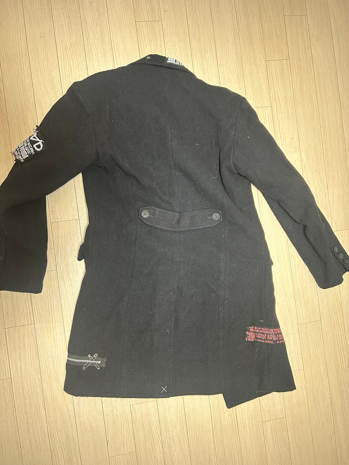 VintageAcid zazz men punk jacket  m size 상품이미지8