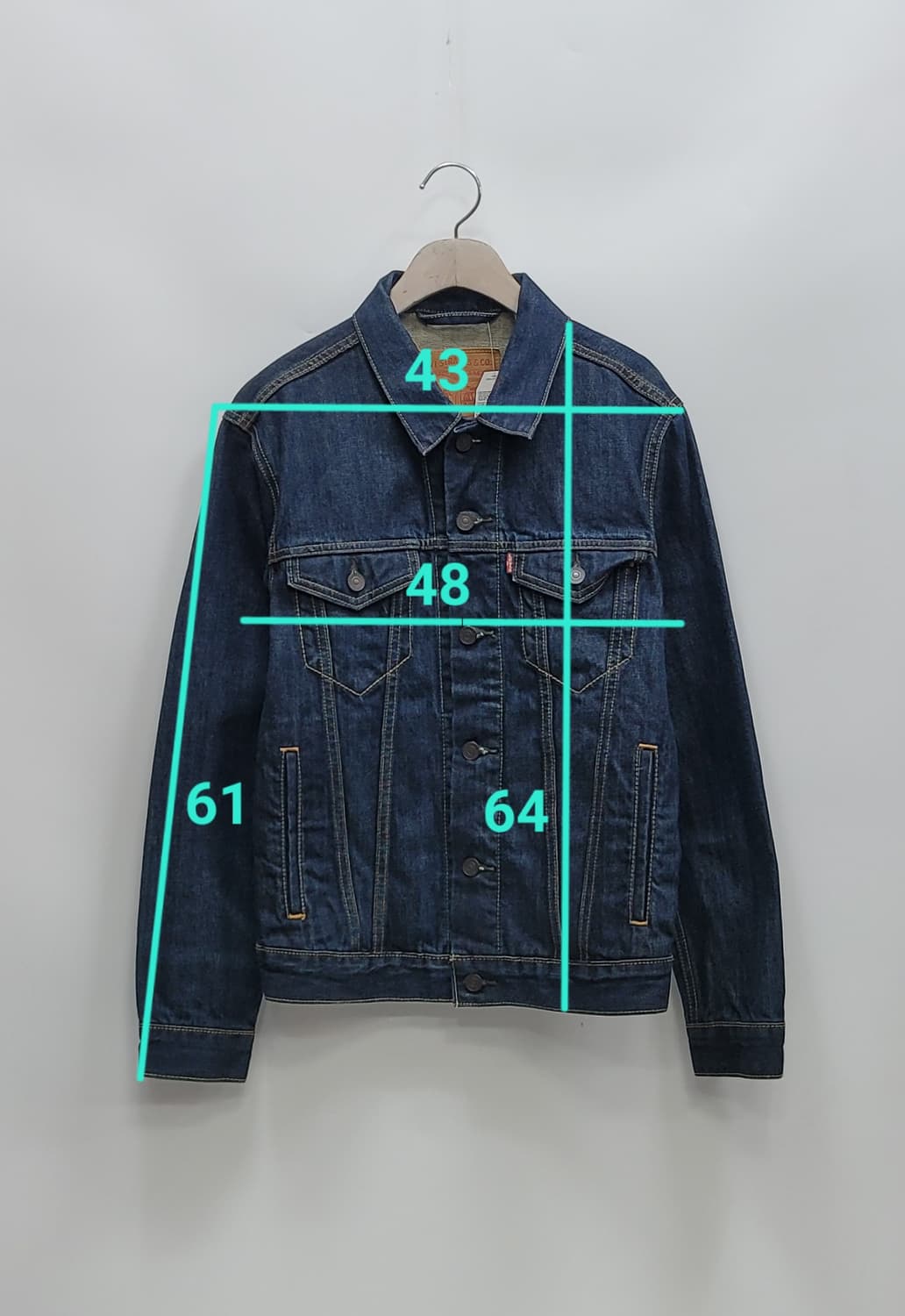 (새상품) LEVI'S 리바이스 트러커 데님 청자켓 / 사이즈 S
 상품이미지9