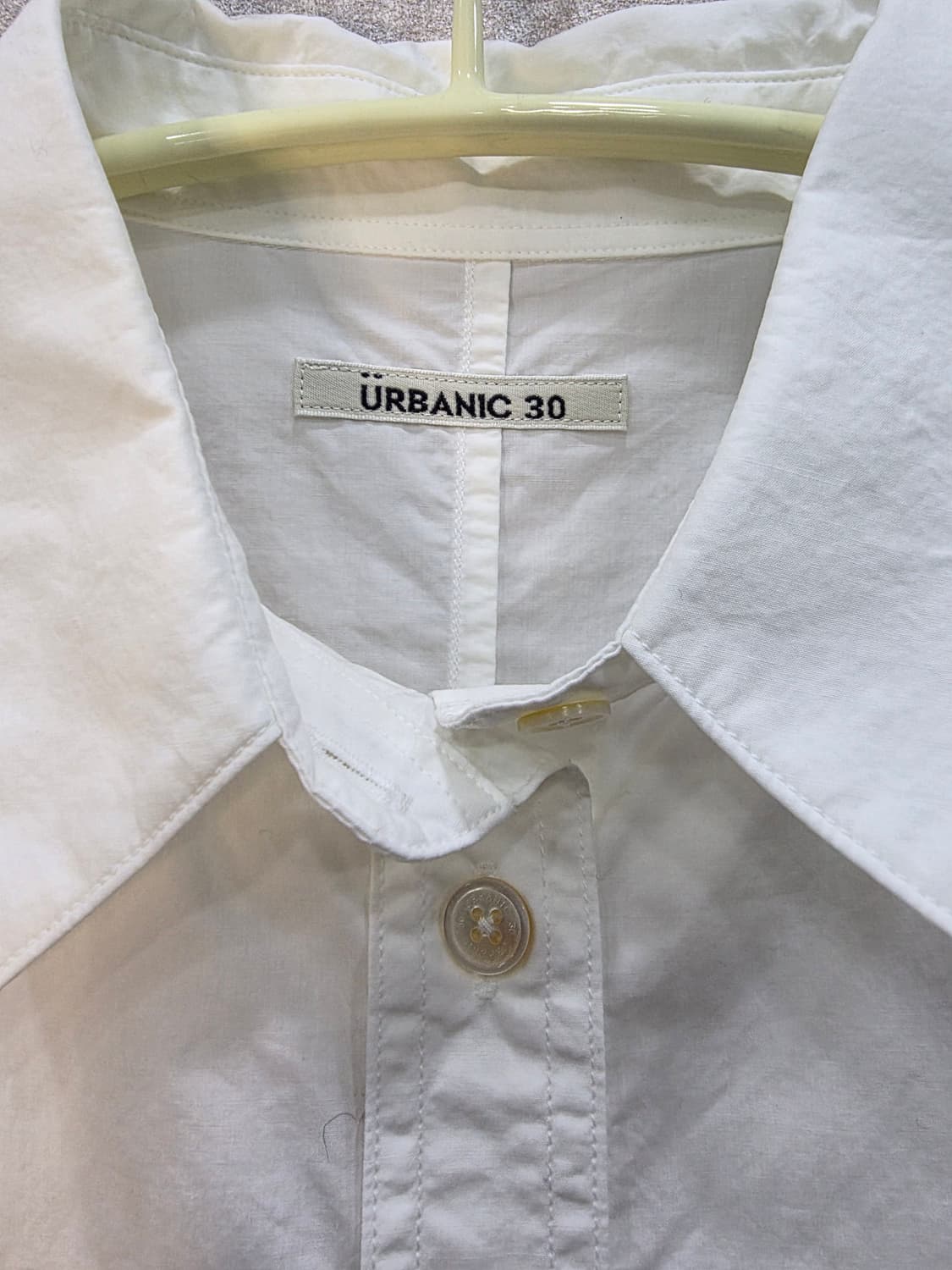 얼바닉30 바스락 피코 셔츠 URBANIC 30  1회착컨디션 상품이미지3