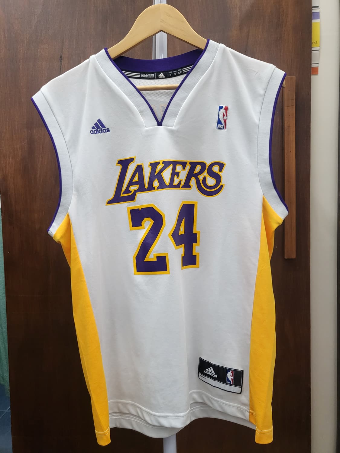 아디다스 NBA 레이커스 코비브라이언트 농구슬리브리스져지 상품이미지1