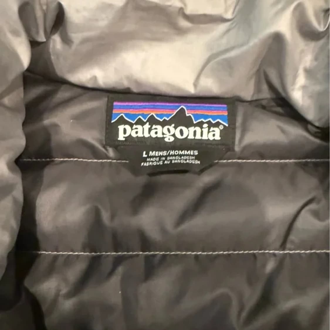 L 파타고니아 다운 스웨터 자켓 그레이 상품이미지3