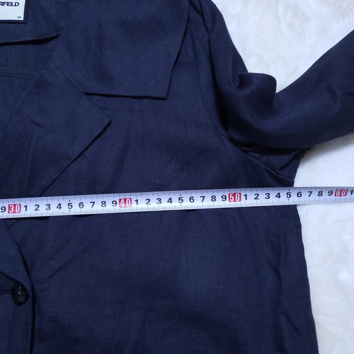 칼라거펠드 여성 린넨자켓 88 0330 뽀샤샤 상품이미지4