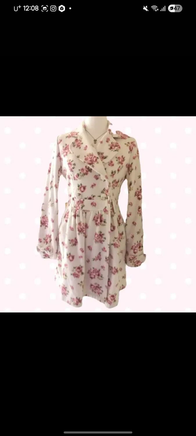 리즈멜로 히메갸루 리본 코트 리즈리사 상품이미지8