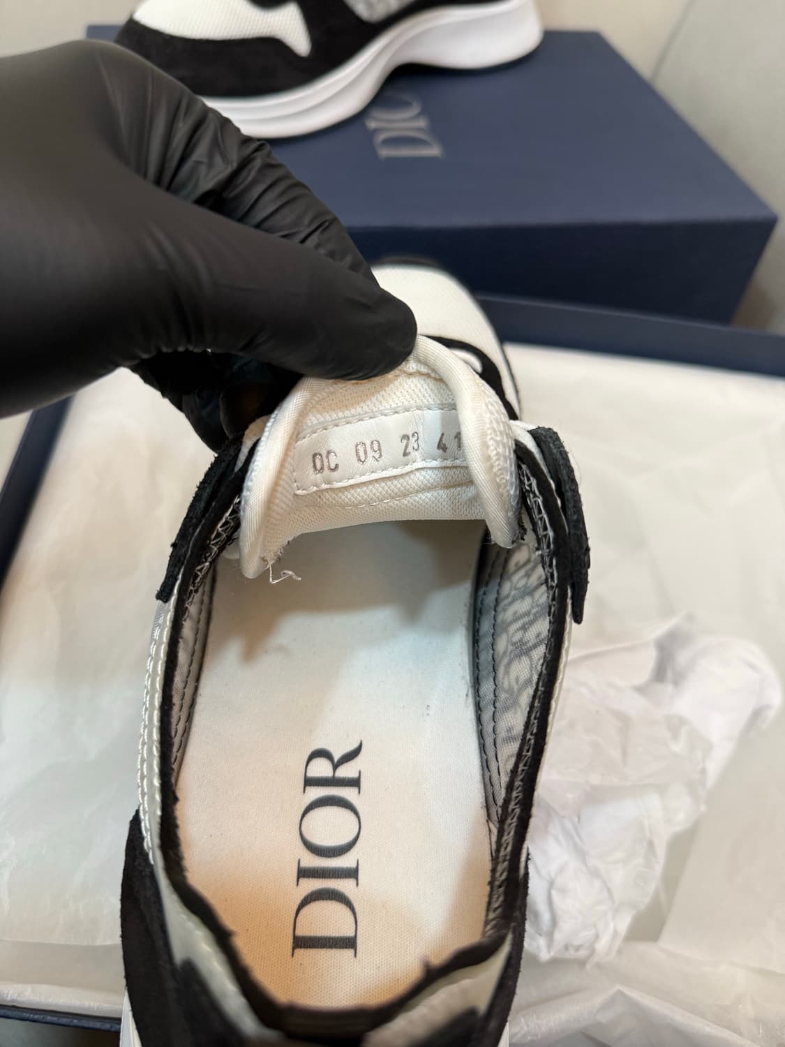 디올 오블리크 러너 스니커즈 41사이즈 상품이미지7