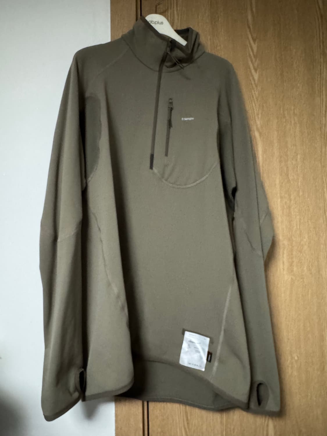 새티스피이 satisfy 고스트 플리스 집업 상품이미지1