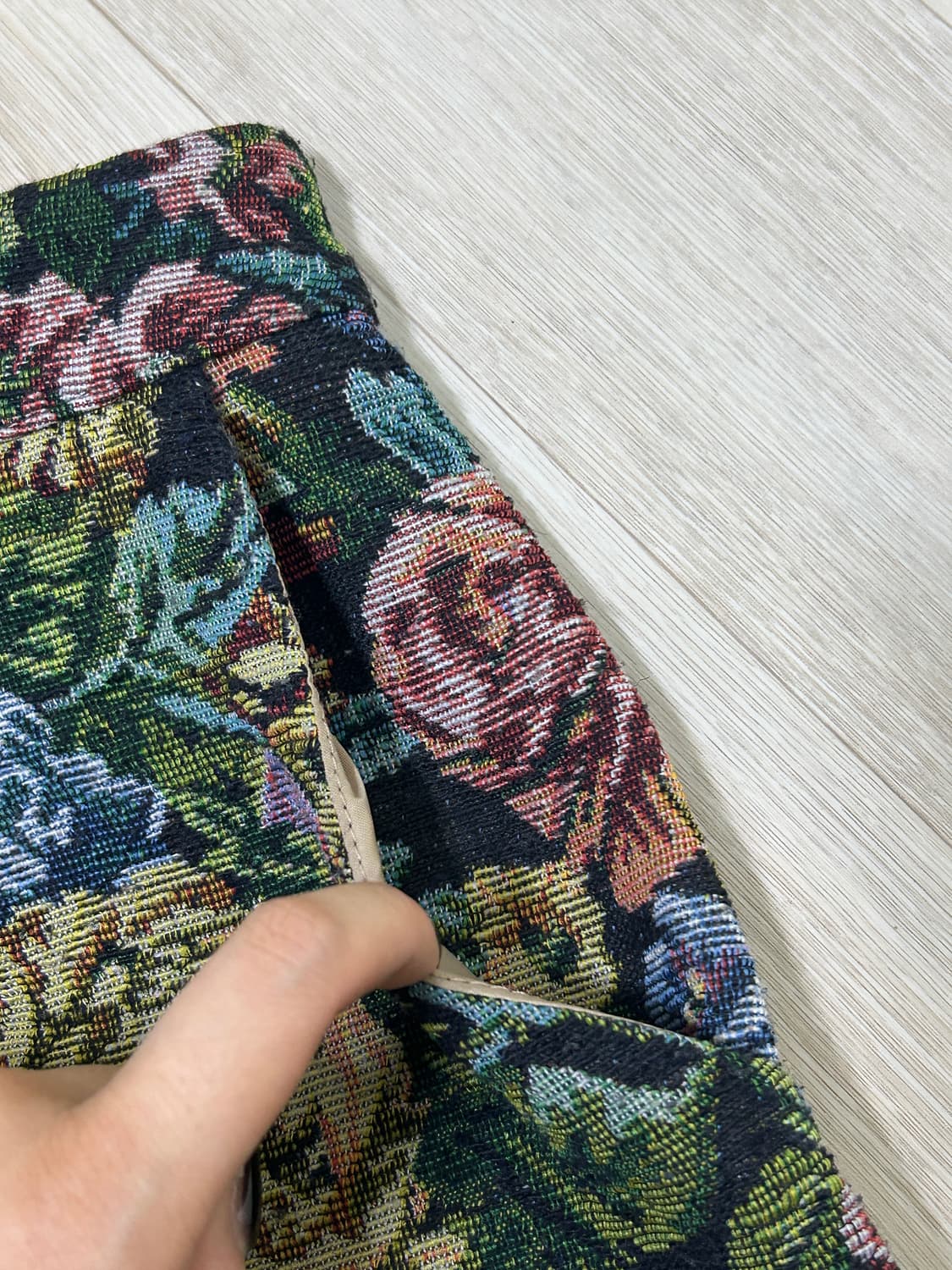 빈티지 플라워 숏 스커트  상품이미지3