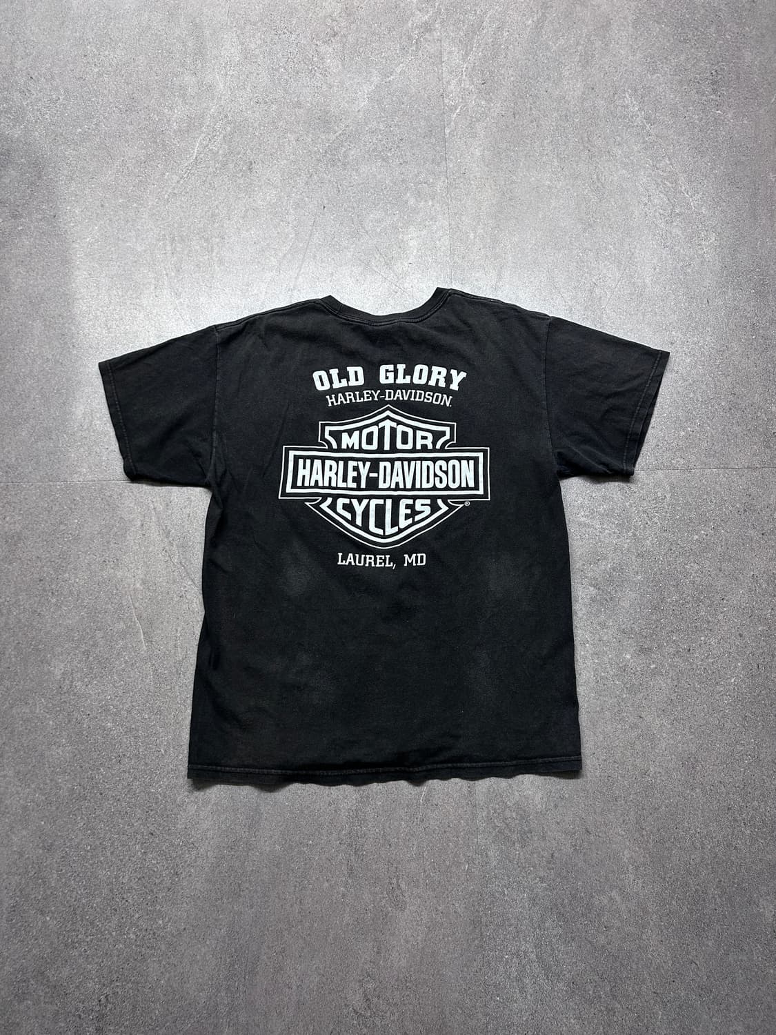 할리데이비슨 너클 헤드 그래픽 티셔츠 상품이미지6