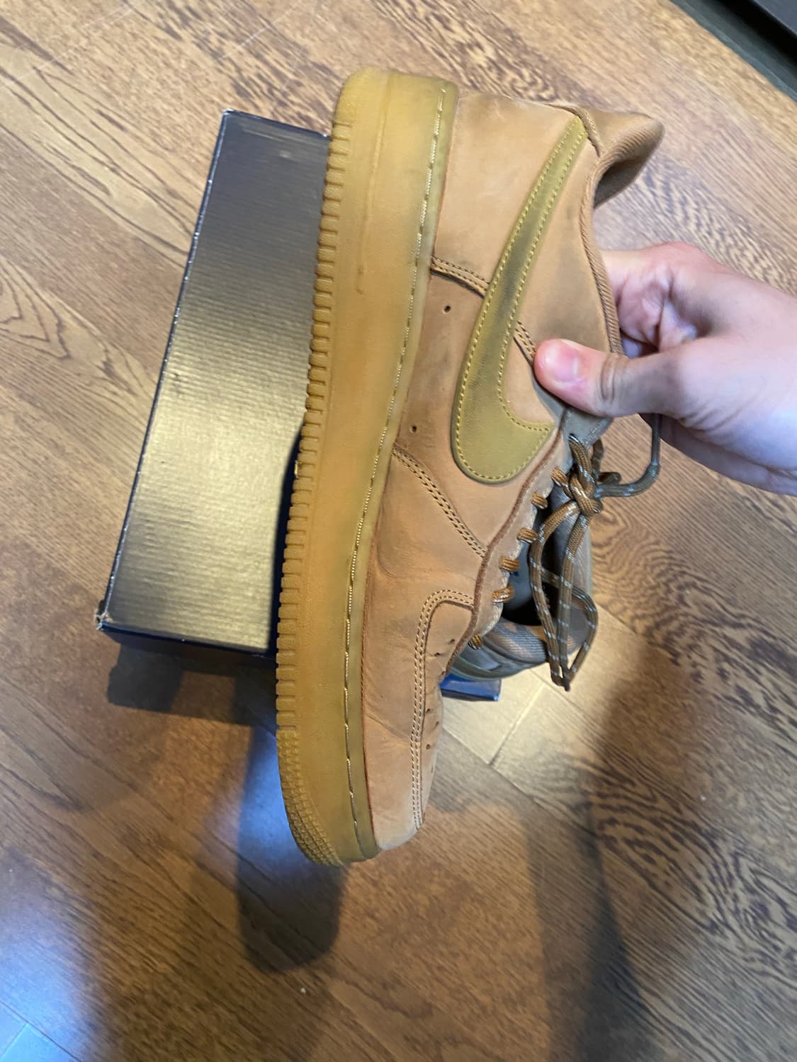 나이키 에어포스1 된장 포스 275 단품 상품이미지6