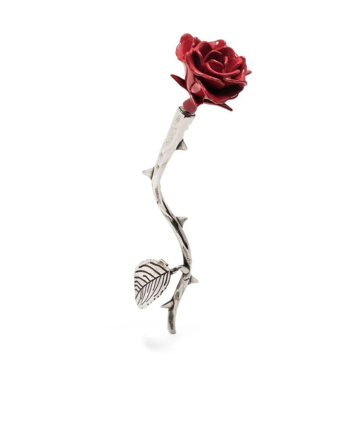 단종/ACNE STUDIOS 로즈 이어링 레드 상품이미지1