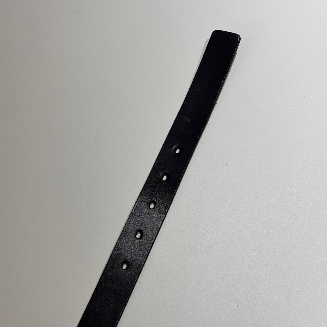 요지 야마모토 버클리스 레더 벨트 상품이미지8