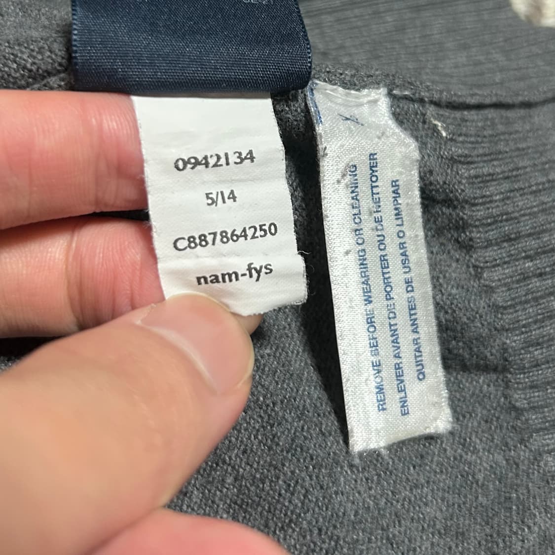 [S] Tommy 타미힐피거 아가일 패턴 브이넥 코튼 니트 상품이미지5