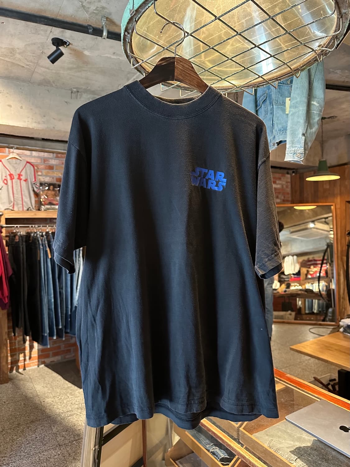 90s STAR WARS 빈티지 스타워즈 다스베이더 무비 티셔 상품이미지4