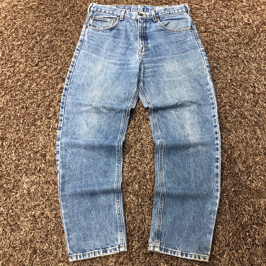 칼하트 워싱 데님 팬츠 상품이미지2