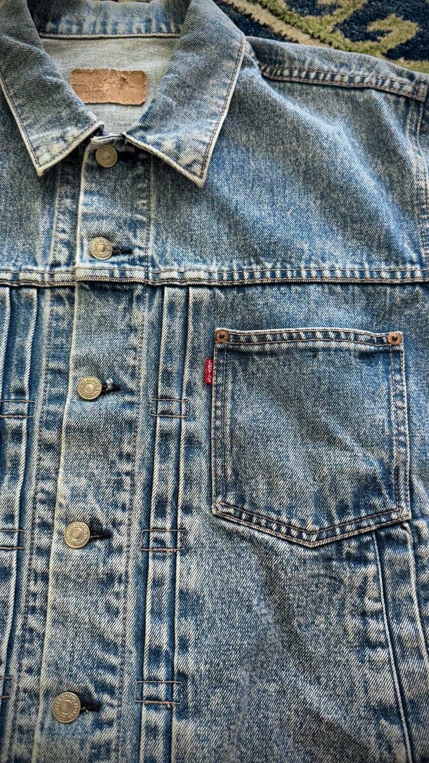 90s 리바이스 Type 1 Trucker jacket 상품이미지4