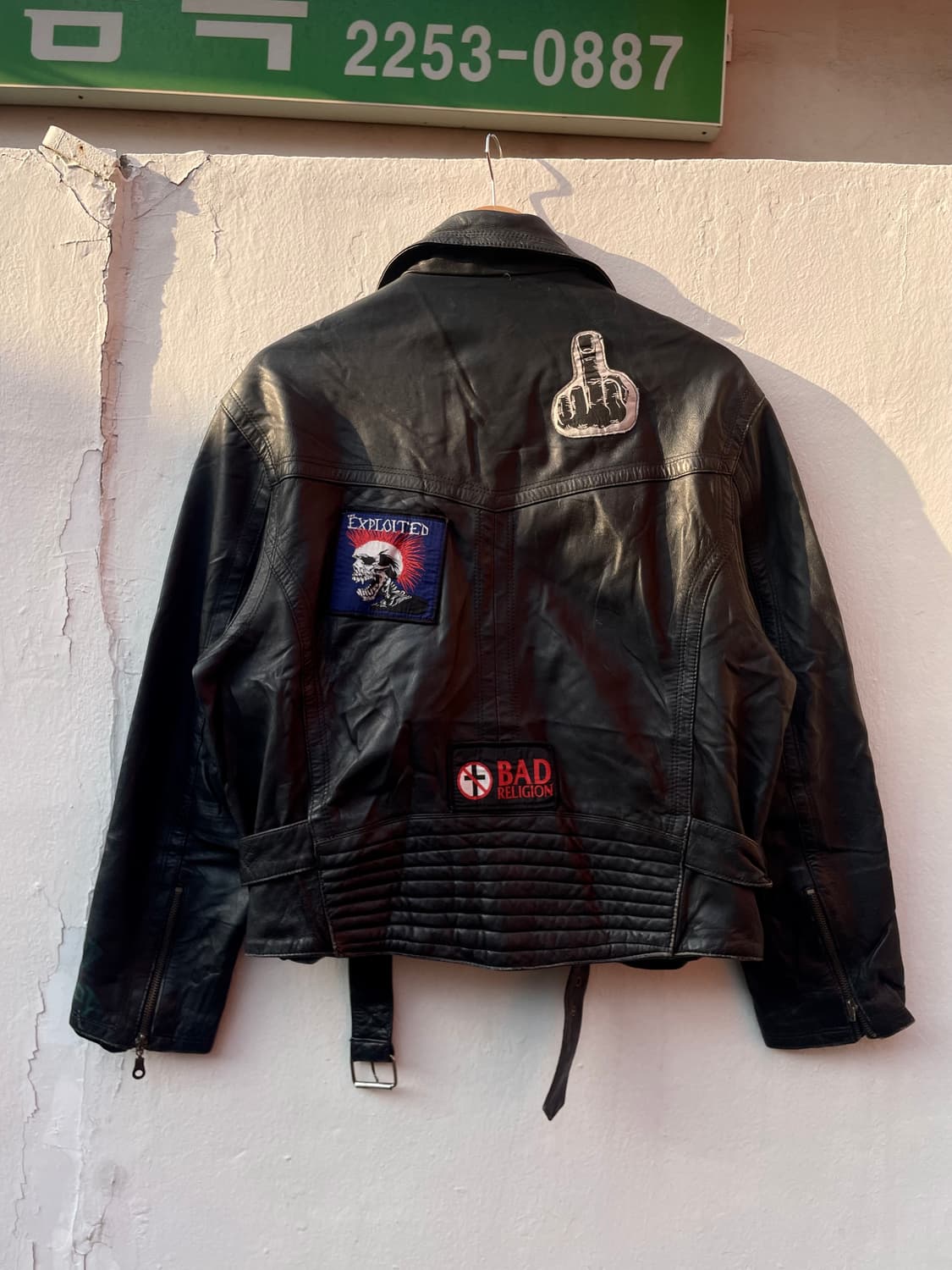 빈티지 락펑크 더블라이더 자켓 상품이미지3