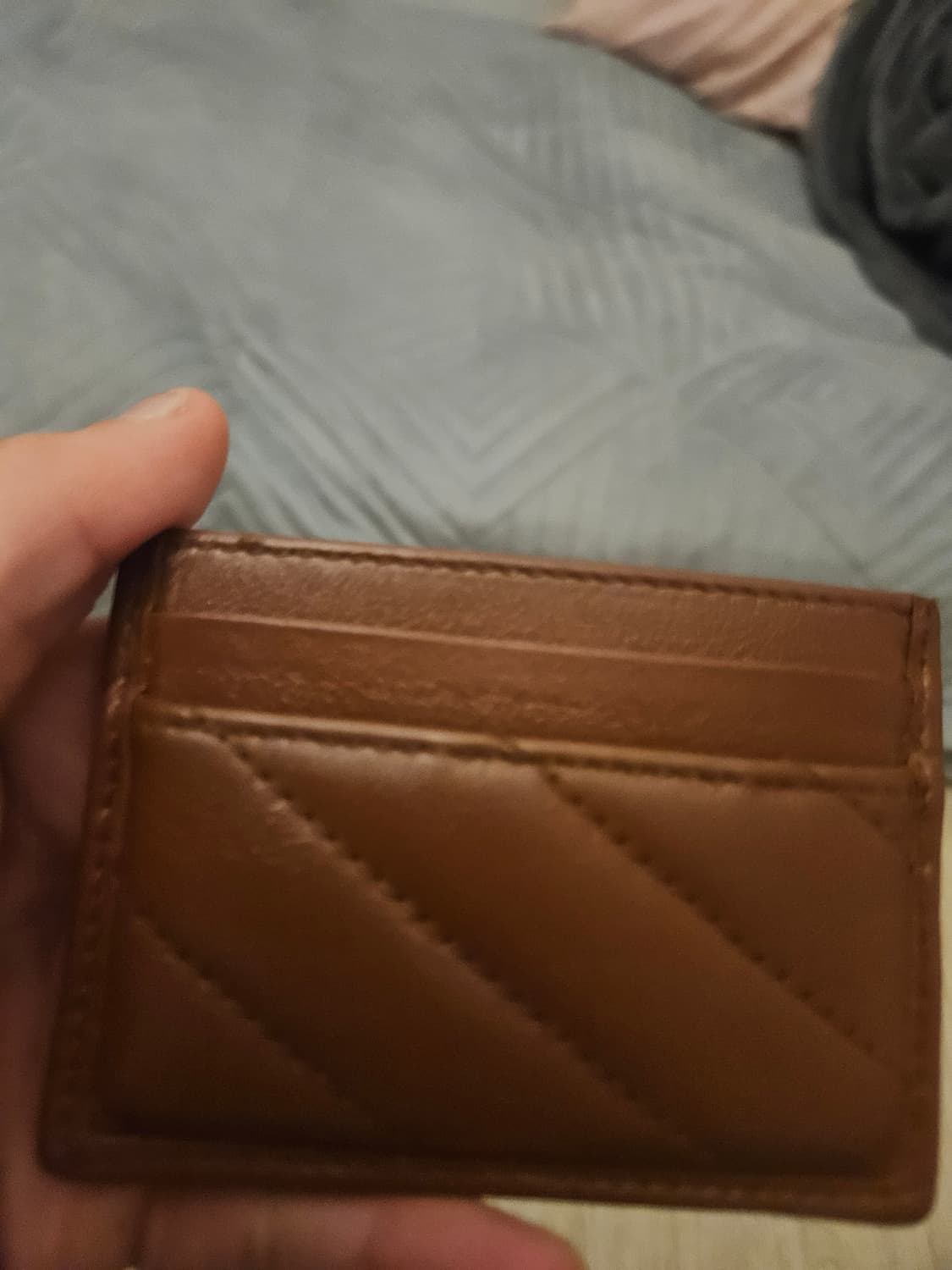 구찌 GG 마몽 카드지갑 브라운 (정품)  (상태 매우 좋음) 상품이미지3