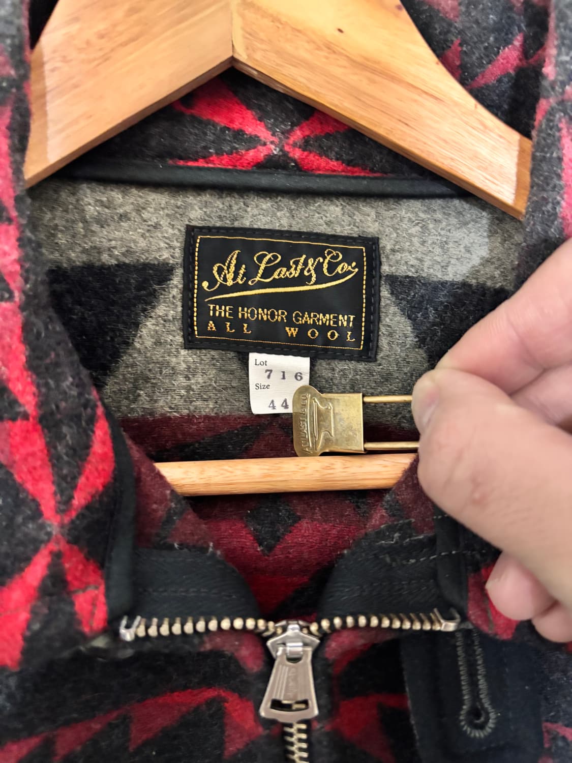 엣라코 네이티브 울 코삭 자켓 44사이즈 판매팝니다 상품이미지3