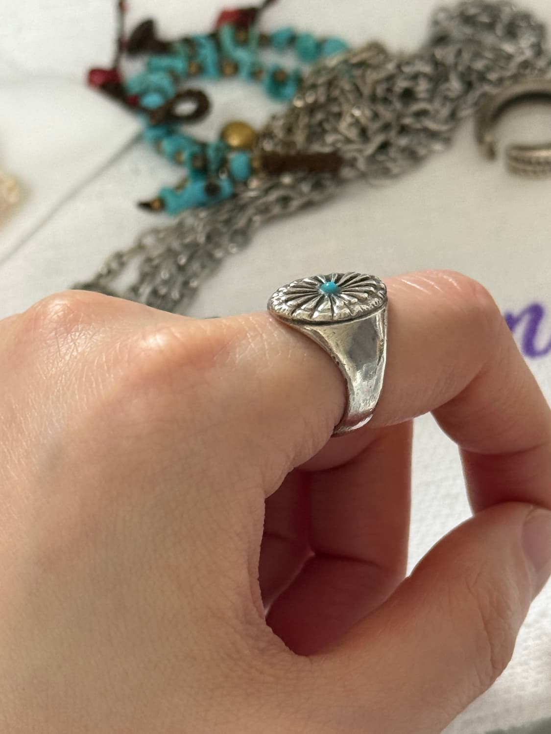 삼오세공 콘초반지 상품이미지7