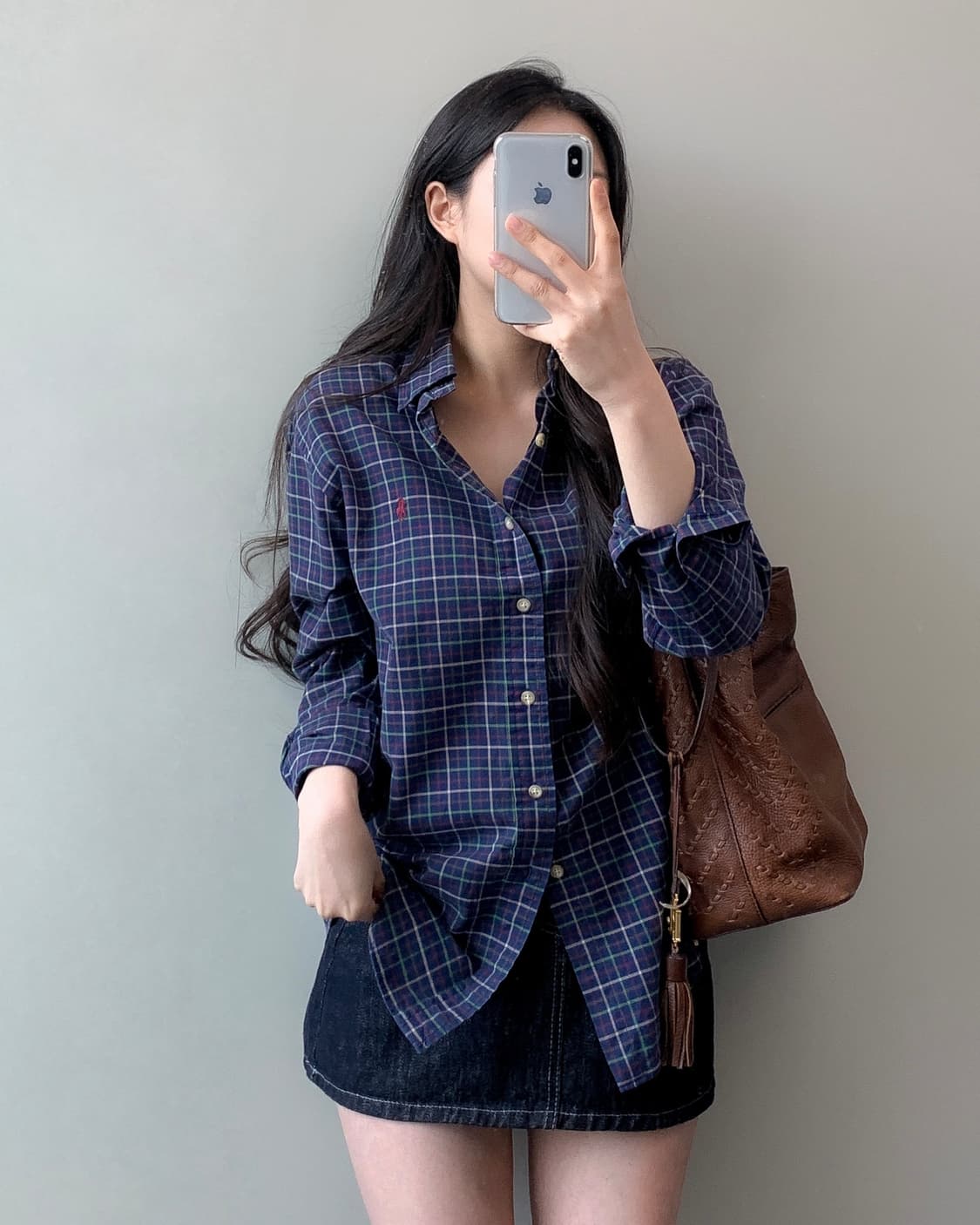 폴로 체크 셔츠  상품이미지2