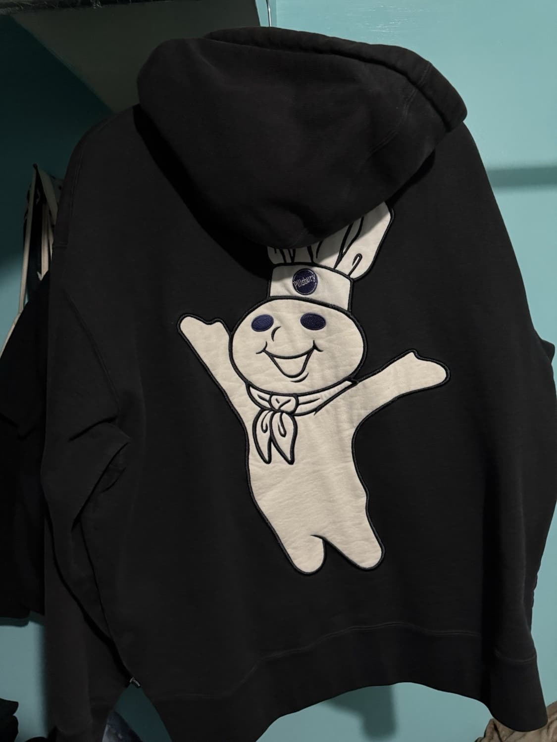 22FW 슈프림 도우보이 후드집업 블랙 상품이미지2