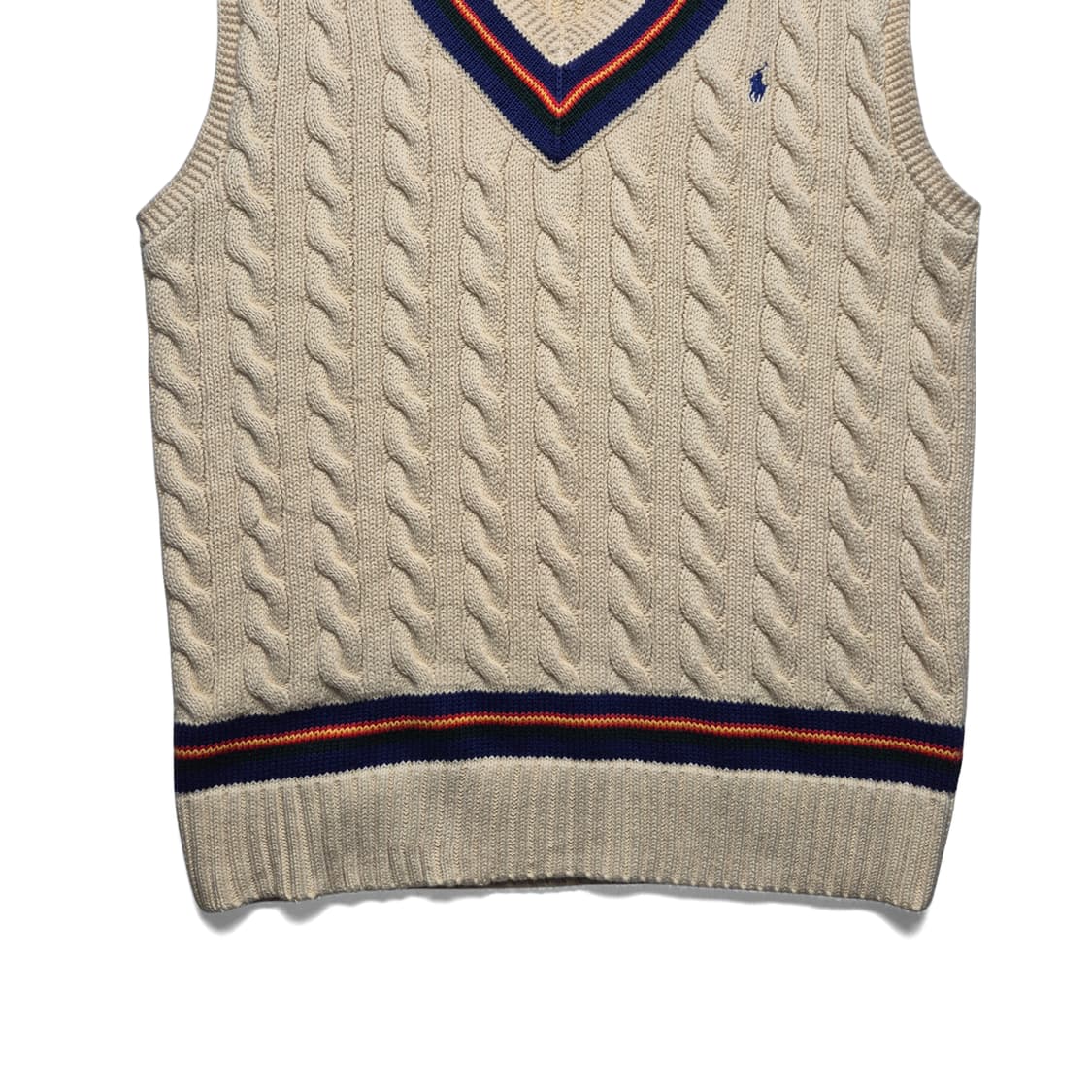 [XL(18-20)] 폴로 랄프로렌 크리켓 케이블 니트베스트 상품이미지4