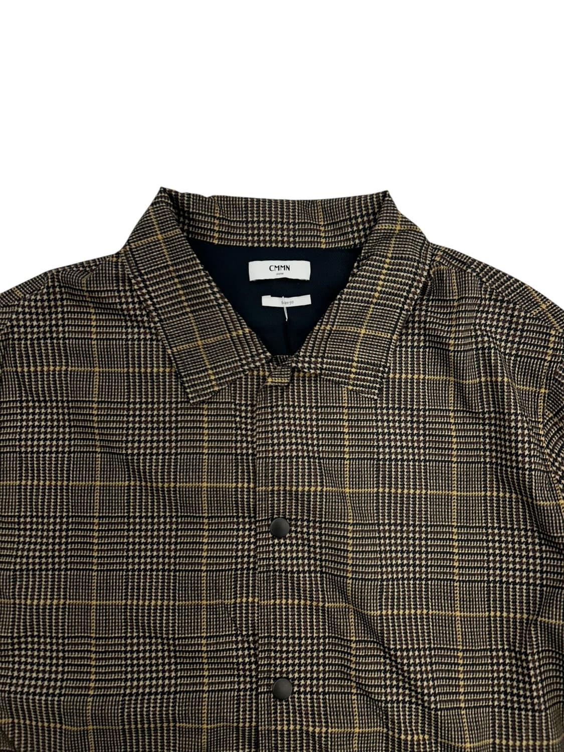 커먼 스웨덴 체크 코치 자켓 상품이미지3