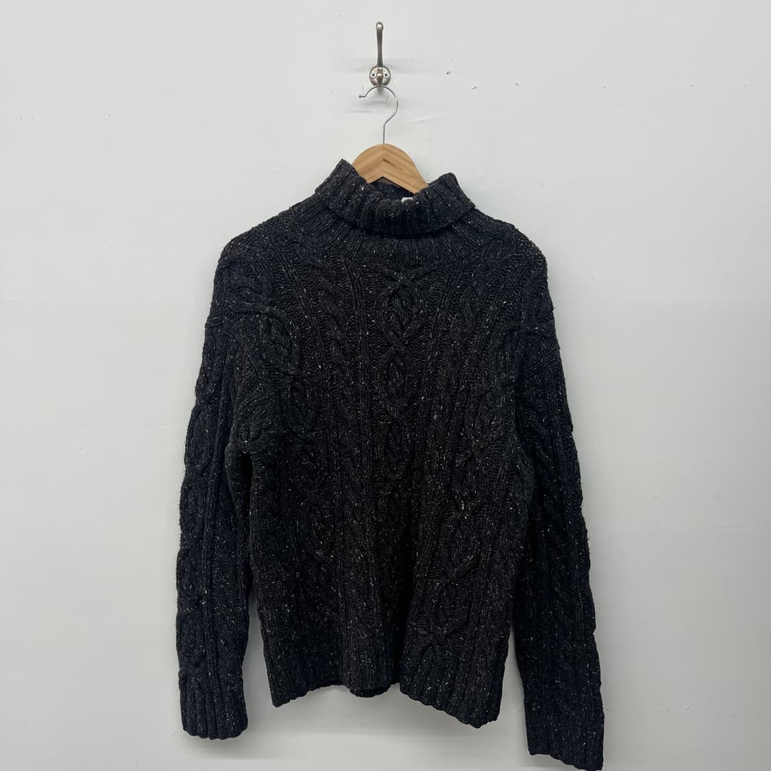 dkny 꽈배기 터틀넥 니트 남 m 상품이미지1