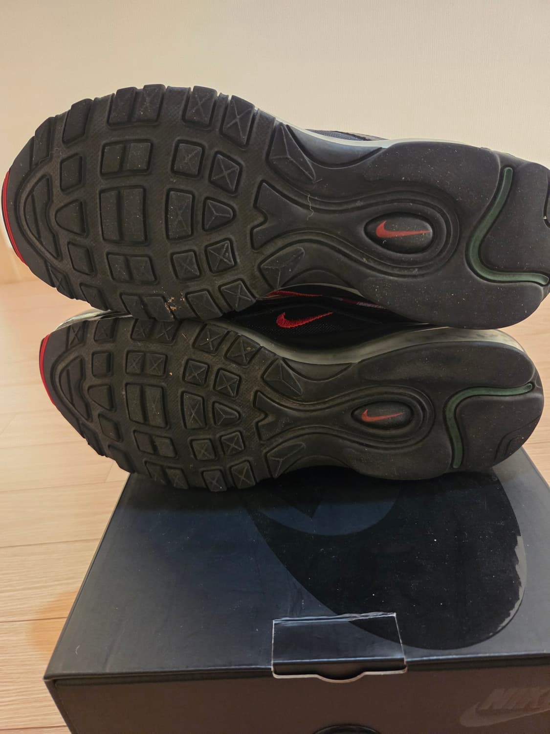 [260]나이키 언디핏 에어맥스 97 블랙 상품이미지5