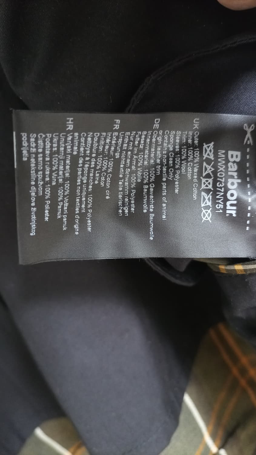 바버 x 노턴앤선즈 콜라보 왁스 자켓 (St. David) 상품이미지10