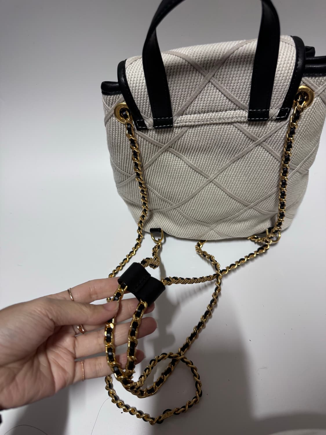 한섬 타임 엠블럼 쓰리웨이백 백팩 상품이미지2