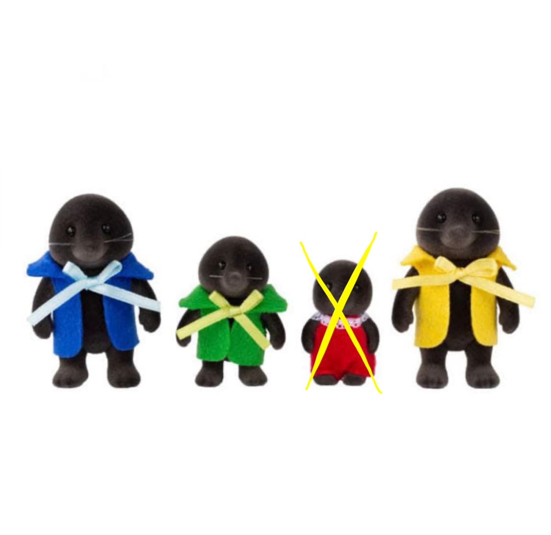 실바니안 두더지 패밀리 각 만원 상품이미지2