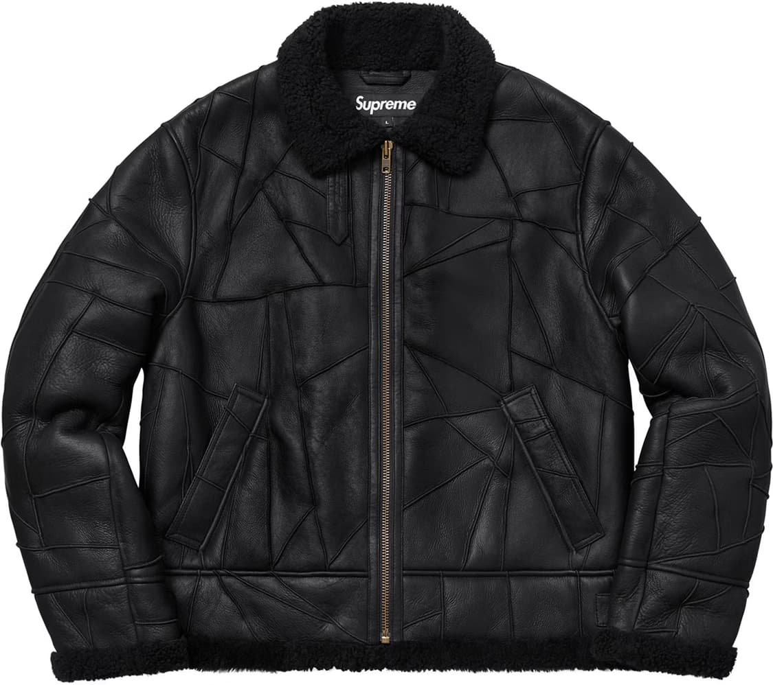 슈프림 패치웍 셰어링 B-3 자켓 상품이미지1