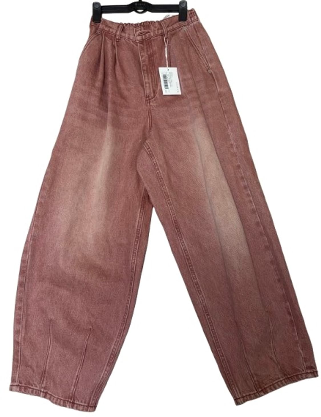 [어반스터프] 워싱 롱 벌룬 팬츠 (더스티 핑크) 상품이미지2