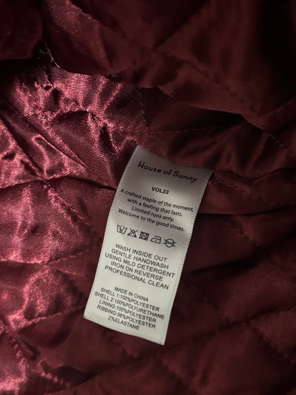 House of sunny 바시티 자켓 상품이미지5