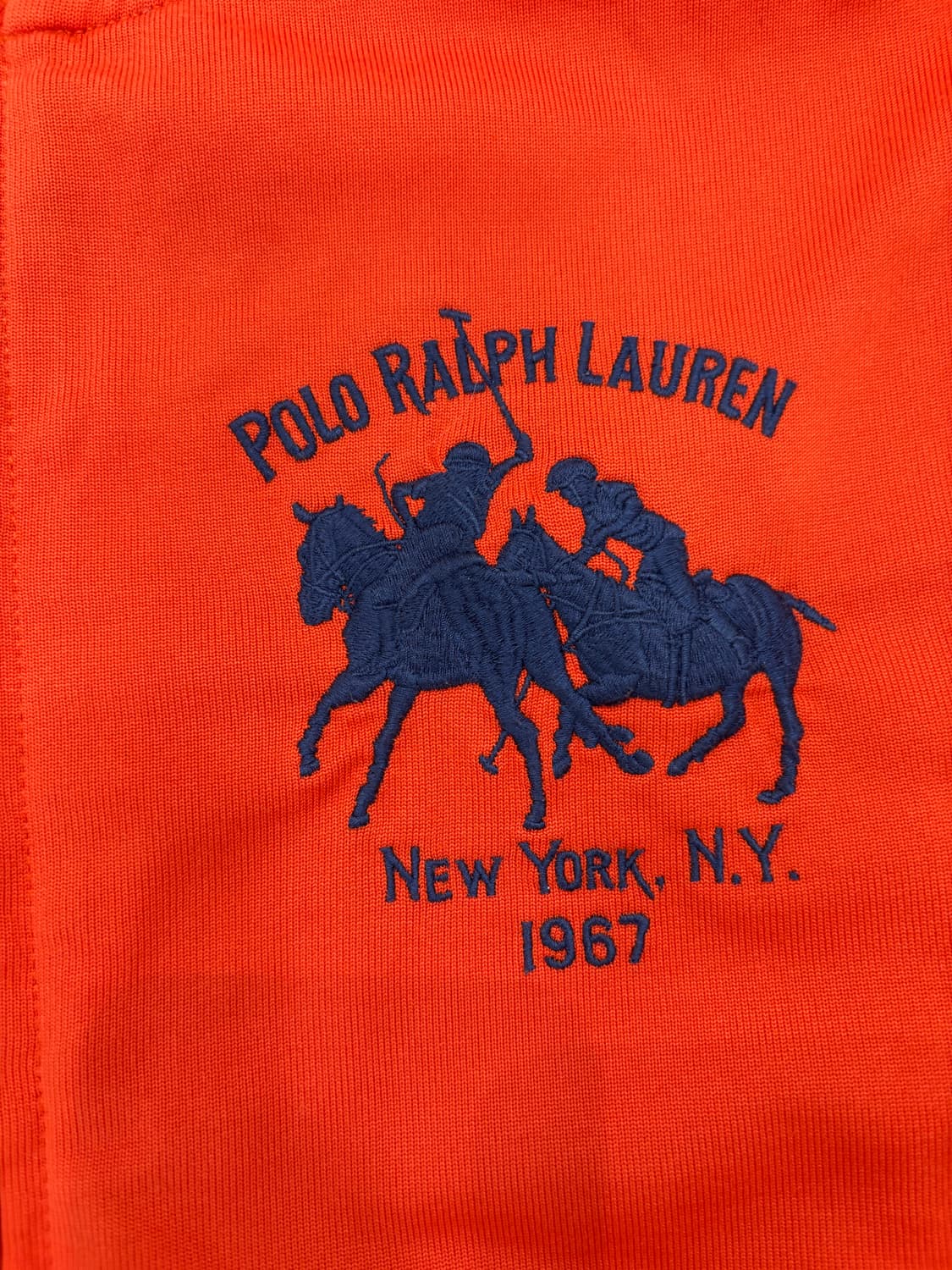 폴로 더블포니 트랙탑 져지 주황 상품이미지5