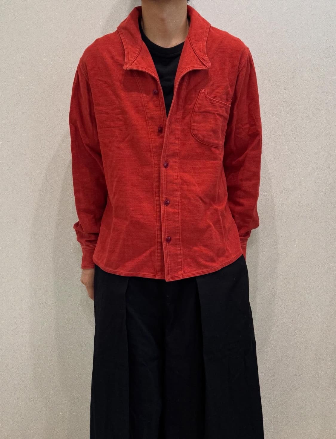 캐피탈 오벌 포켓 셔츠 자켓 상품이미지5