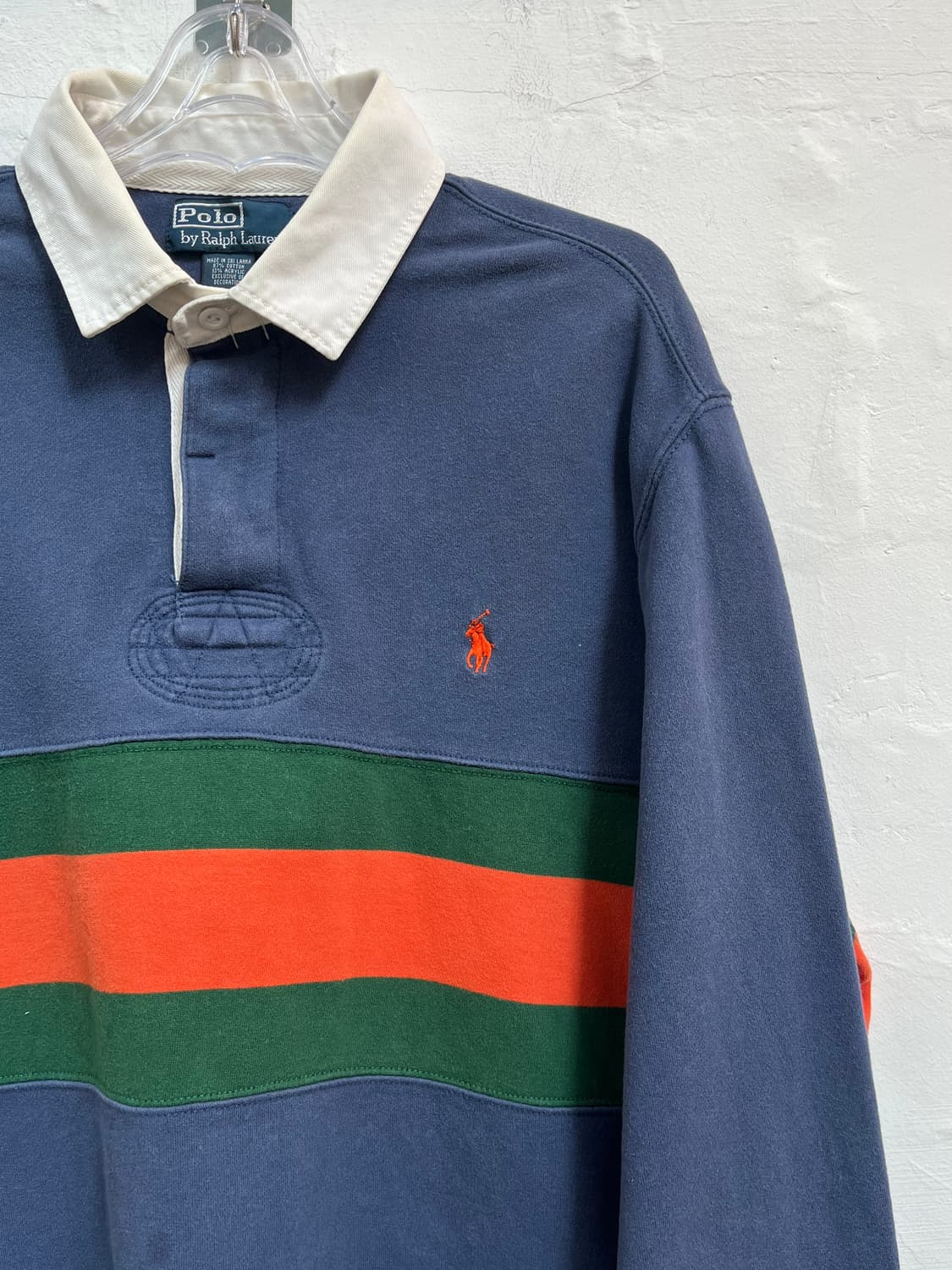 Polo Ralph Lauren 스트라이프 럭비 셔츠 L 상품이미지3