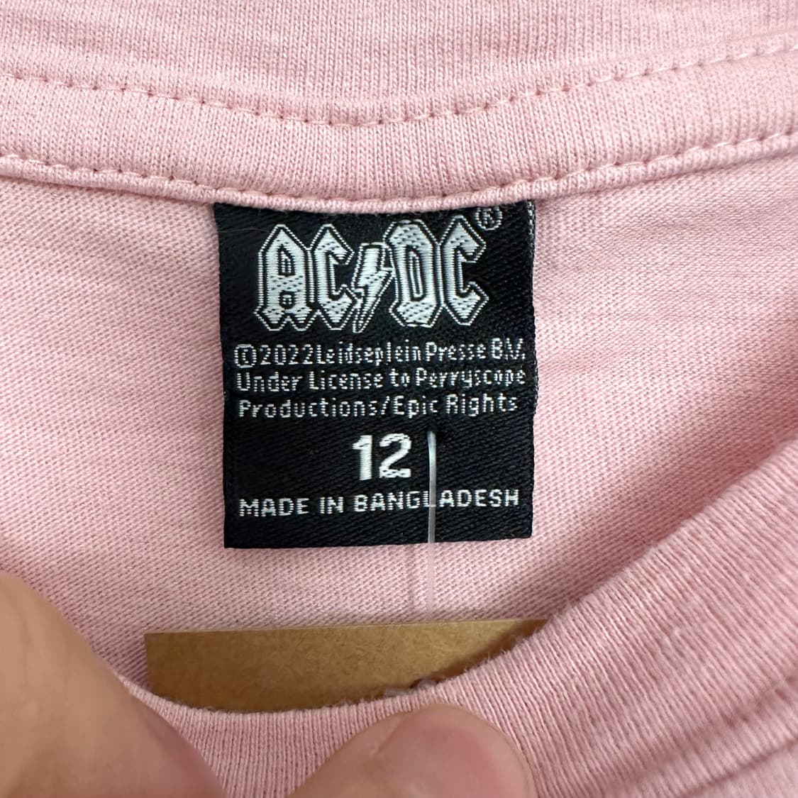 ACDC 오피셜 슬리브리스 상품이미지3