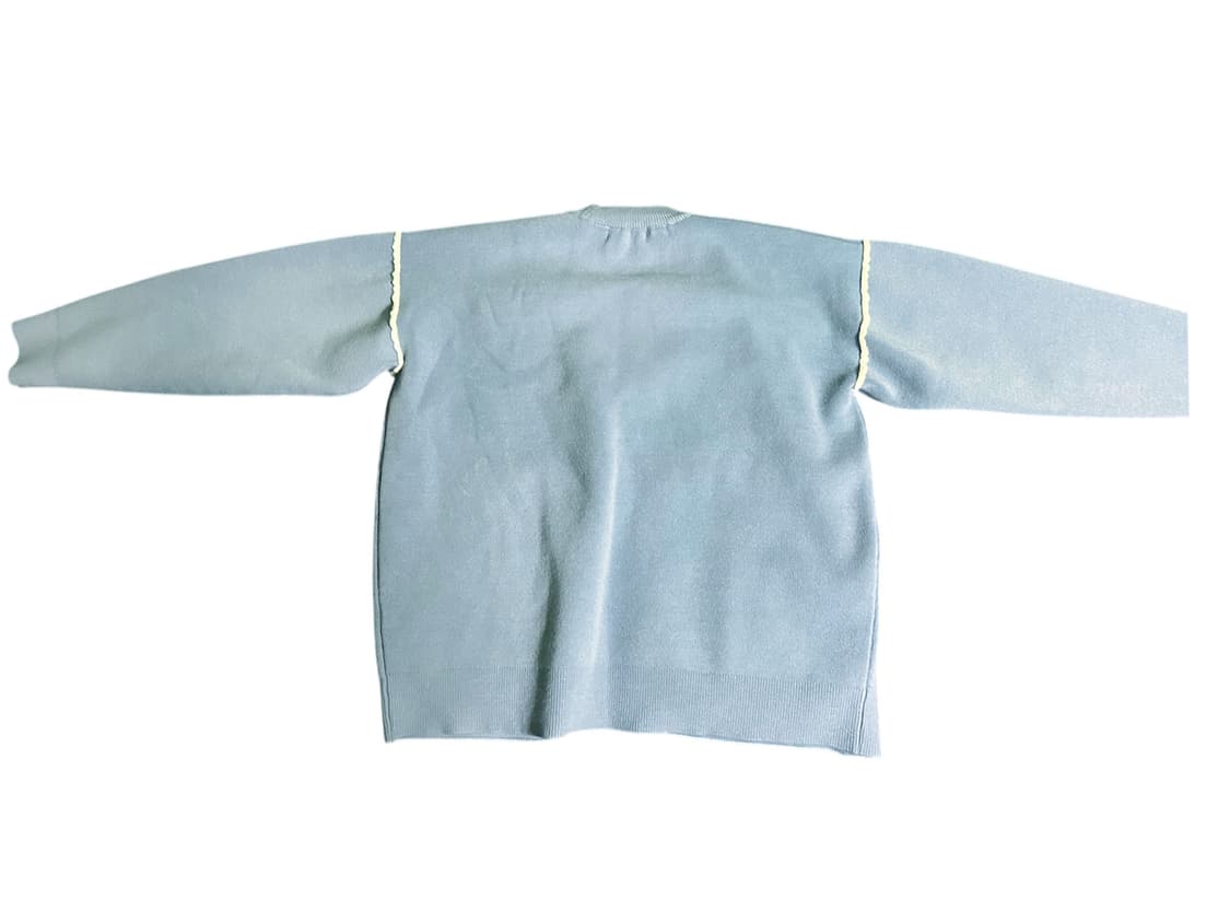 빈티지 남성 파스텔블루 가디건 상품이미지3
