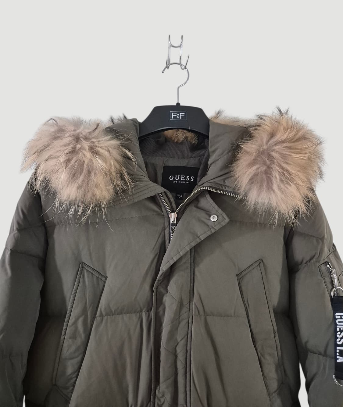 [100]게스 오리털롱패딩 상품이미지2