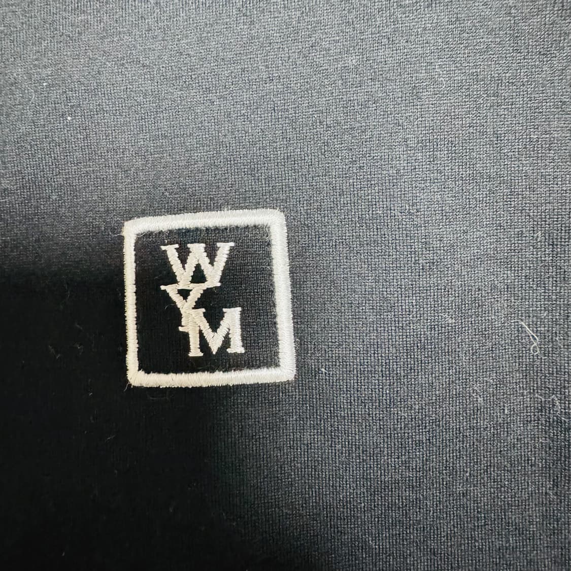 25SS 우영미 백로고 반팔 티셔츠 블랙 50W251TS07708B 상품이미지8
