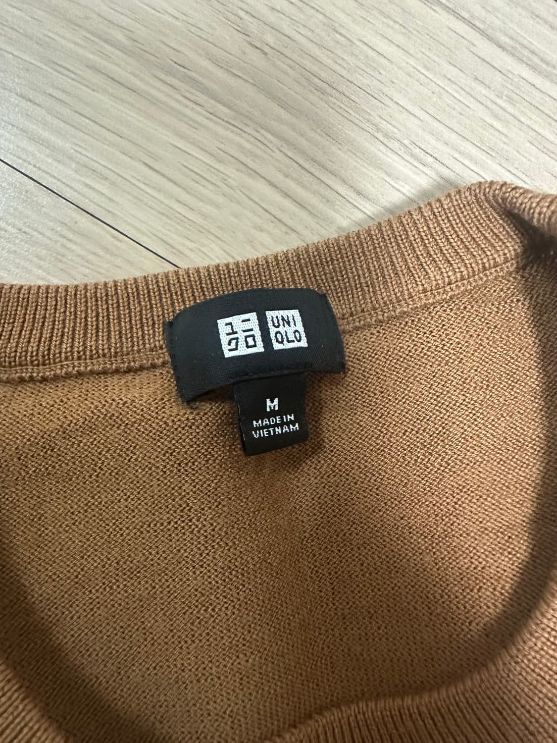 유니클로 메리노크루넥스웨터(EFM) M 상품이미지3