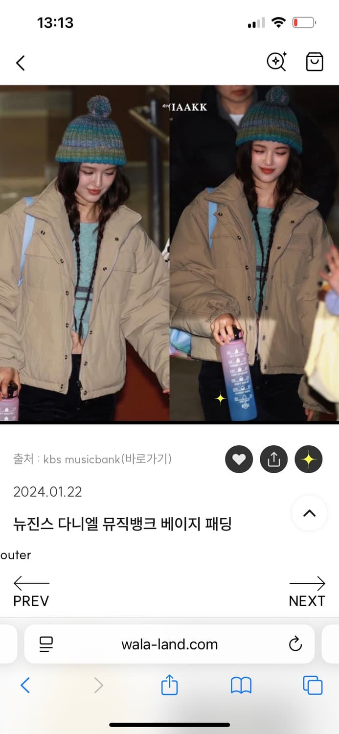 페스토 패딩 브라운 상품이미지9