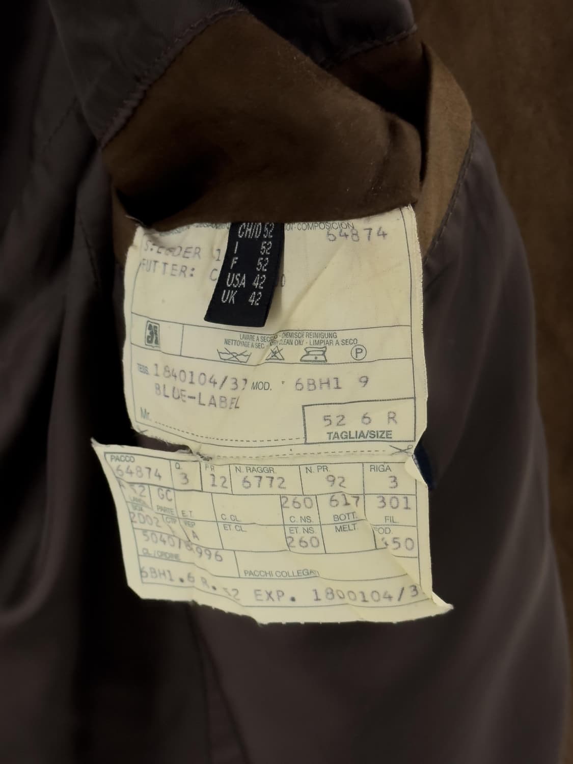 폴로 랄프로렌 스웨이드 블레이저 made in Italy 상품이미지8