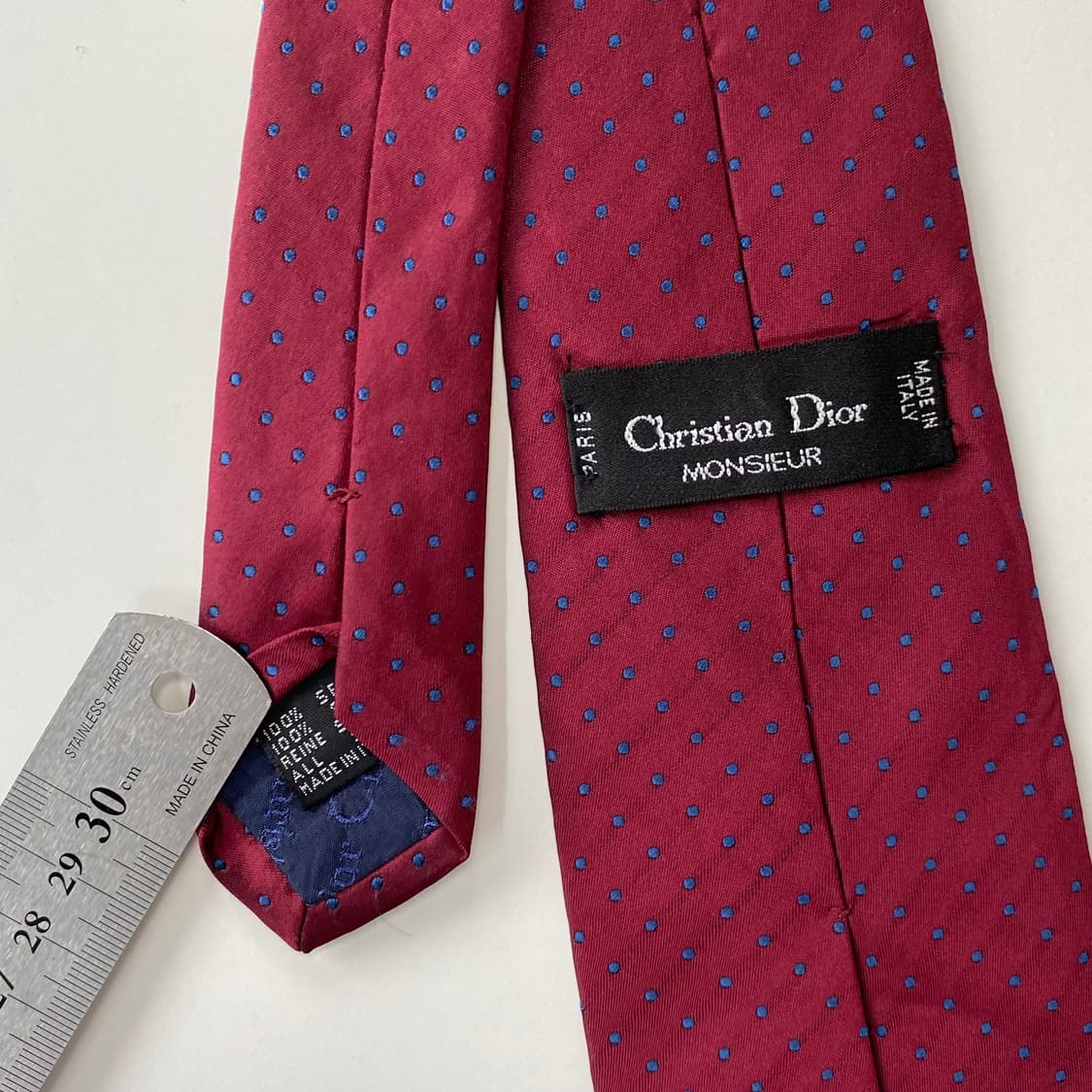 크리스찬 디올(Dior) 심플로고 정품 명품넥타이 8.4cm 상품이미지4