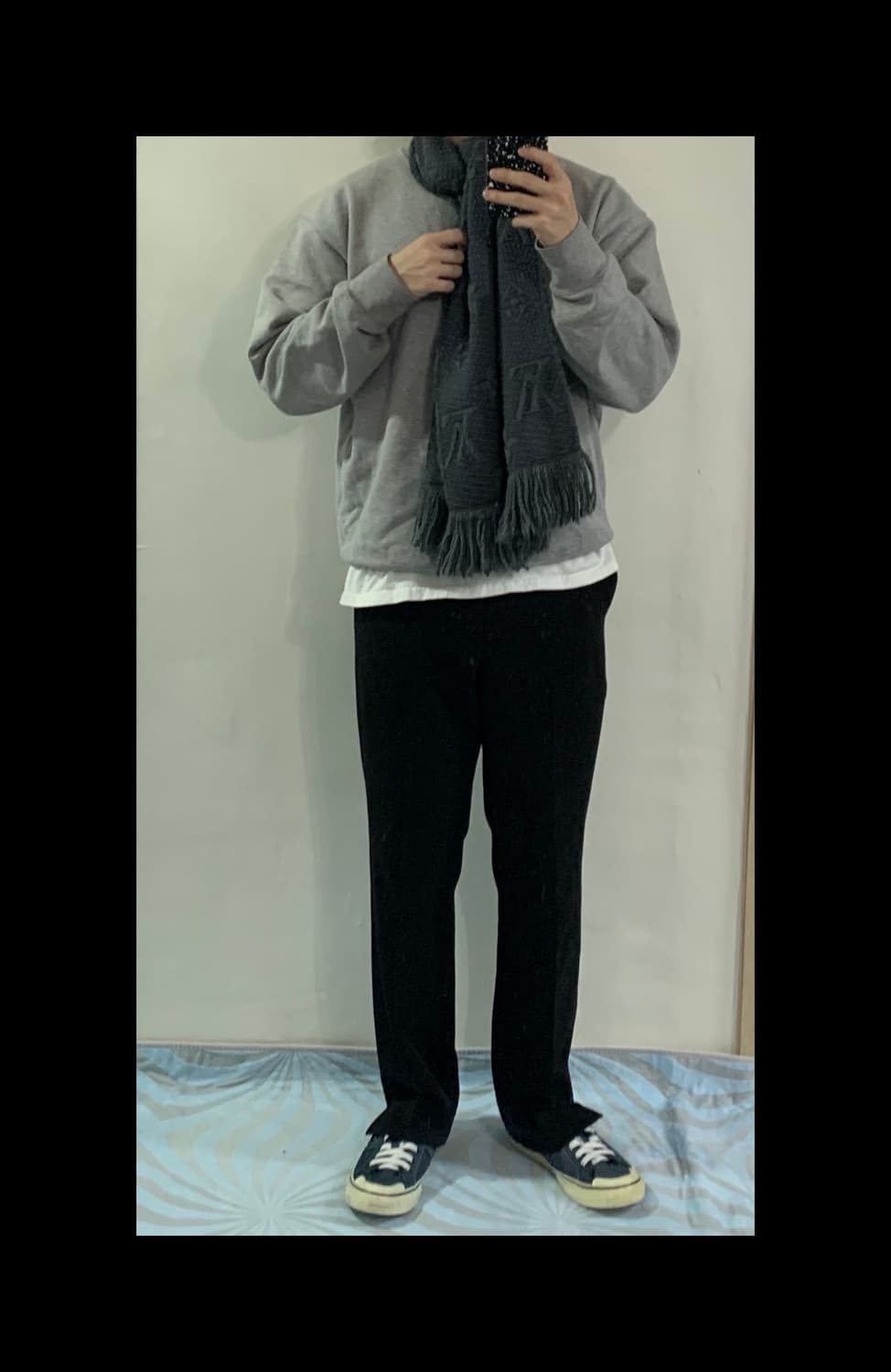 루이비통 모노그램 양면 머플러 상품이미지3